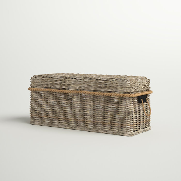 Sand & Stable Kent 3 Piece Wicker Trunk Set & Reviews Wayfair